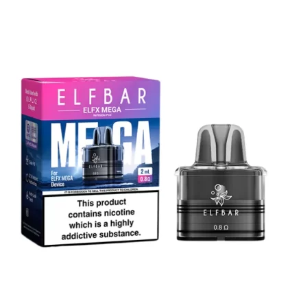 Elf Bar Elfx Mega Replacement Pod LARGE XL - Vape Co