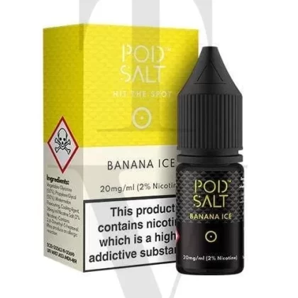POD SALT BANANA ICE NIC SALT E-LIQUID