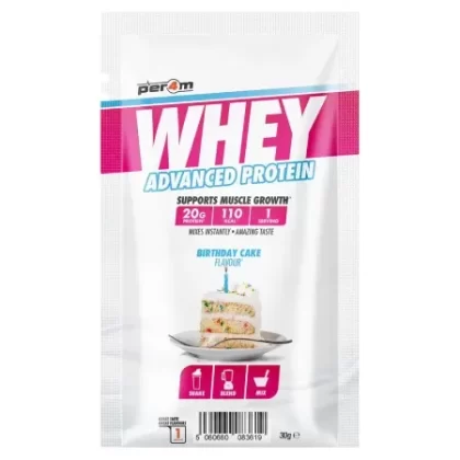 Per4m Advanced Whey Protein 30g Sachet – Birthday Cake