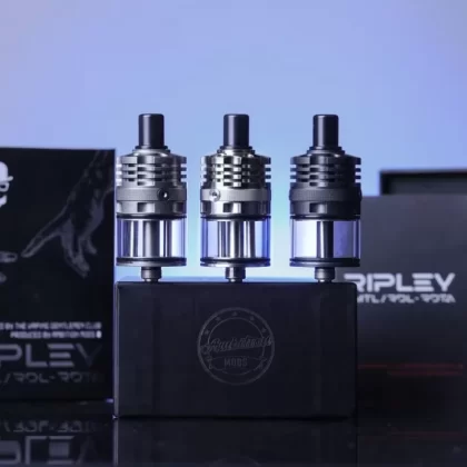 Ripley MTL / RDL RDTA SS – The Vaping Gentlemen Club / Ambition Mods