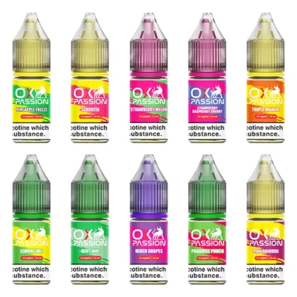 OX Passion Nic Salt 10ml By Oxva 10mg - Blue Mist