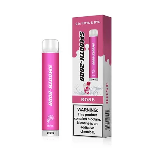 Smooth 2000 Disposable (20MG - 2000 MTL & DTL Puffs) - Image 2
