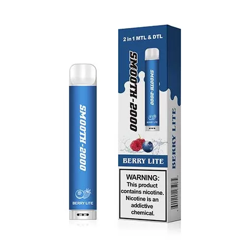Smooth 2000 Disposable (20MG - 2000 MTL & DTL Puffs) - Image 3