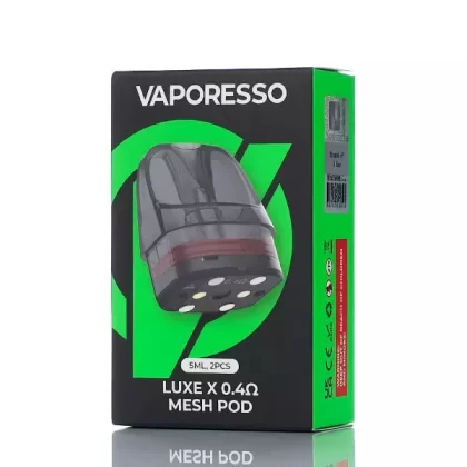 Vaporesso LUXE X Replacement Pods - O.8 ohm - Corex 2.0 - Pack of 2