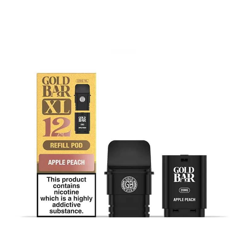 Gold Bar XL Prefilled Pods - Banana Ice - Image 2