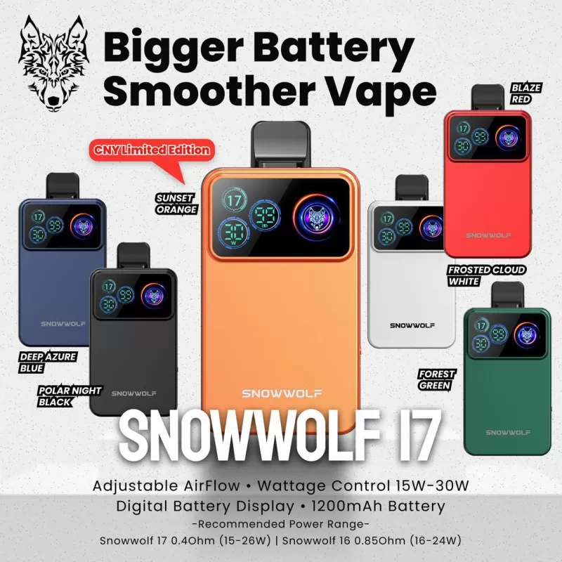 Snowwolf 17 Starter Kit - Vapeandgo Com My - Image 2