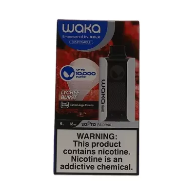 Waka Lychee Burst SoPro 10000 Disposable Vape