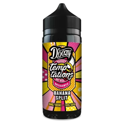 Banana Split Shortfill by Doozy Temptations 100ml
