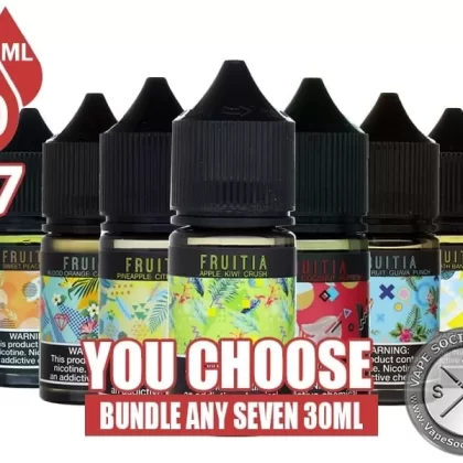 Fruitia Salt Bundle 7x30ml (210ml)