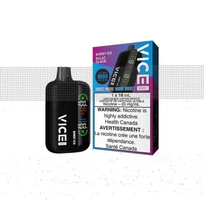 Vice Boost Disposable Vape – 9000 Puffs – Burst Ice