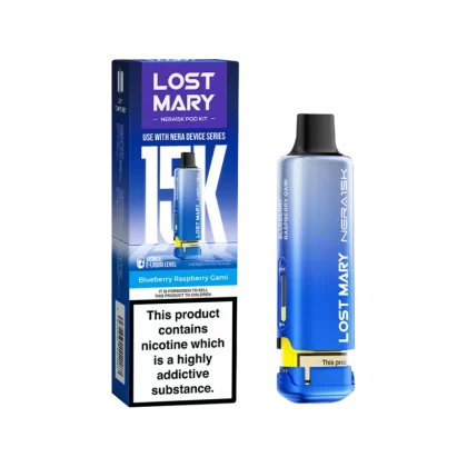 Blueberry Raspberry Gami Lost Mary NERA15K Refill Pack - 20mg - Vape Product (23D726)