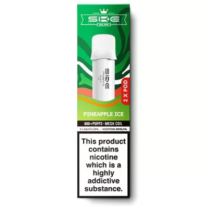 Pineapple Ice SKE 600 Pro Pods - 20 mg/ml, 10 mg/ml