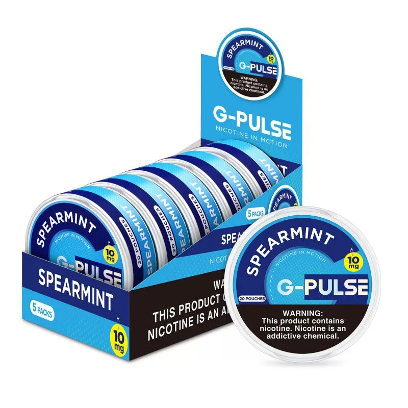 G-Pulse Nicotine Pouch - Spearmint / 6mg - Image 3