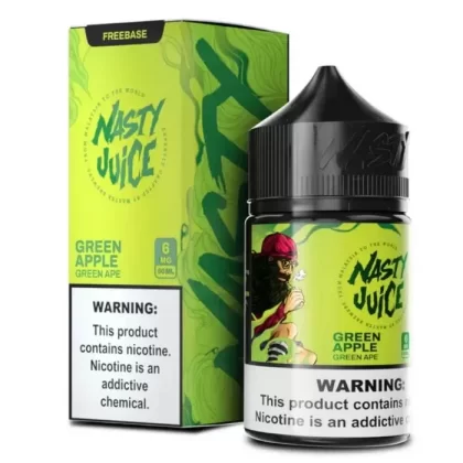 Green Apple E-Liquid by Nasty Juice - Size#60ml~Nicotine#3MG>6MG