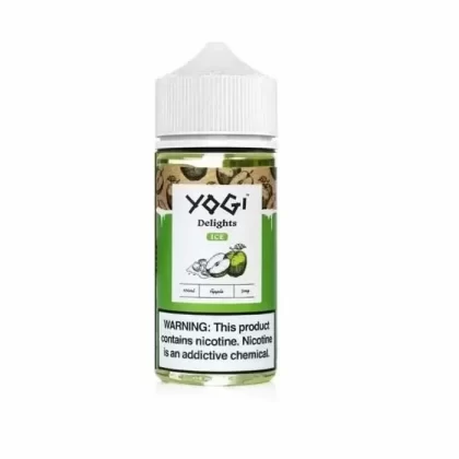 Yogi Delights Apple Ice eJuice 100ml - Nicotine Level#0 mg>3 mg>6 mg