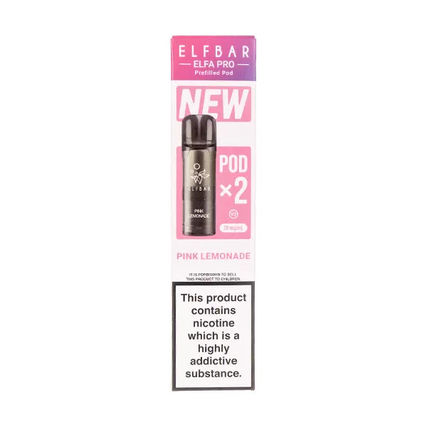Pink Lemonade Elfa Pro V2 Prefilled Pods by Elf Bar