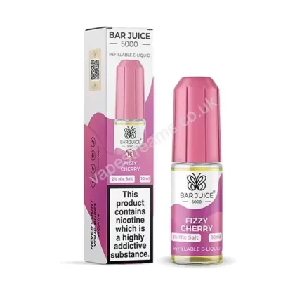 Bar Juice 5000 Fizzy Cherry Nic Salt E-Liquid - Vapestreams Co