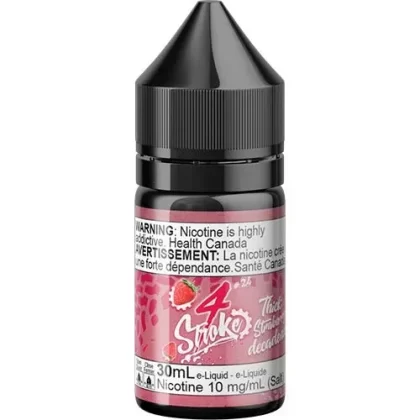 4 Stroke by Cloud Haven E-Liquid – #24 Thick Strawberry Decadence SALT