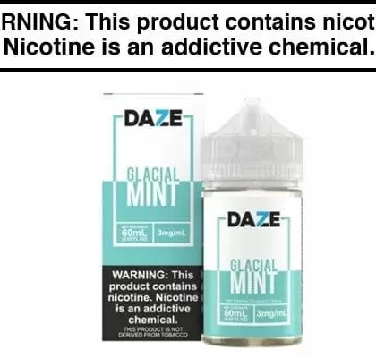 GLACIAL MINT BY 7 DAZE 60ML | 100ML - Vapejuice