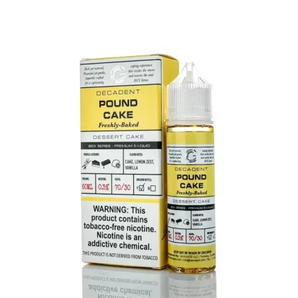 BSX Vapor E-Liquid - Pound Cake - 60ml - 3mg