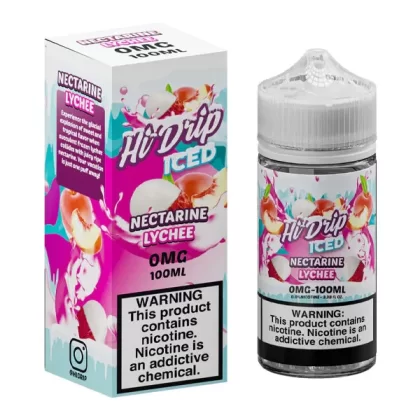 Iced Nectarine Lychee by Hi-Drip E-Juice 100ml - 3MG