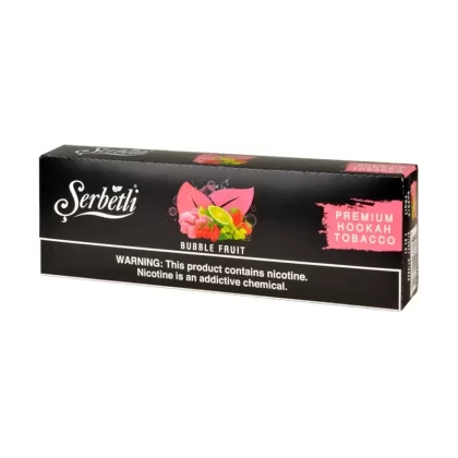 Serbetli Premium Hookah Tobacco Bubble Fruit - Size#10 Packs of 50g>250g