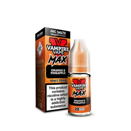 Vampire Vape MAX Orange Pineapple Nic Salt E-Liquid 10ml - 20mg