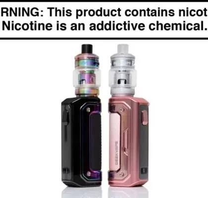 GeekVape Aegis Mini 5 (M100) 100W Vape Kit - Aqua Blue, Black