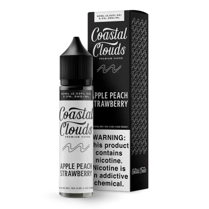 Coastal Clouds - Apple Peach Strawberry - 60ML E-Liquid