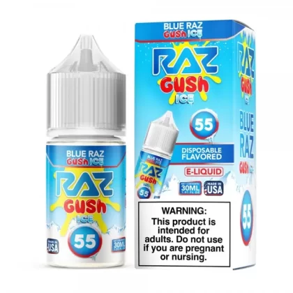 RAZ Blue Raz Gush Ice Nixodine Salts 30ml