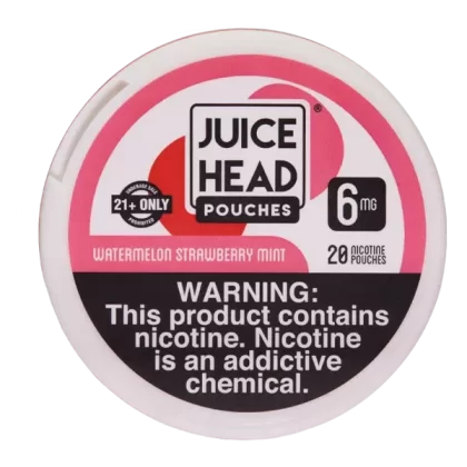 Watermelon Strawberry Mint Juice Head Pouches - Nicotine#6mg>12mg~Size#Single>5 Pack