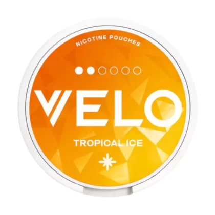 Velo Tropical Ice Nicotine Pouch - Nicotine Strength#Strong (10mg)