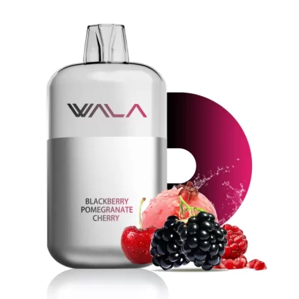 Wala Pop 10000 Puffs – Blackberry Pomegranate Cherry