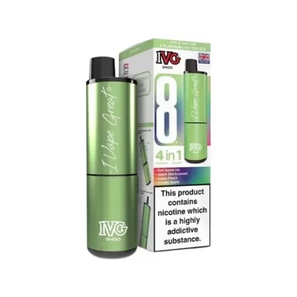IVG 2400 Prefilled Pod Kit - Strawberry Edition