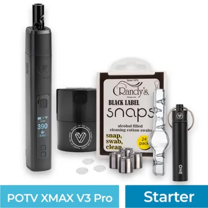 POTV XMAX V3 Pro Starter Vaporizer Kit - Purple