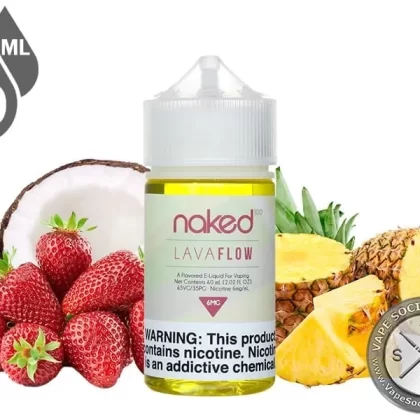 Lava Flow Naked 100 60ml - Vape Product, Vape Product; NCDOR