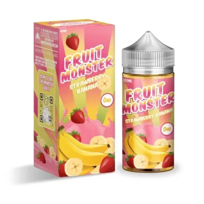 Fruit Monster Strawberry Banana eJuice - Vape Product; Vape Product, Vape Product; Monster Vape Labs