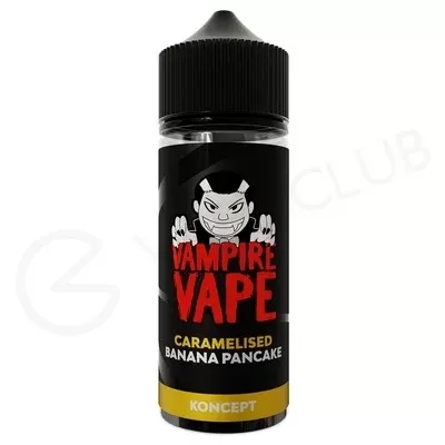 Caramelised Banana Pancake Shortfill E-Liquid by Vampire Vape 100ml