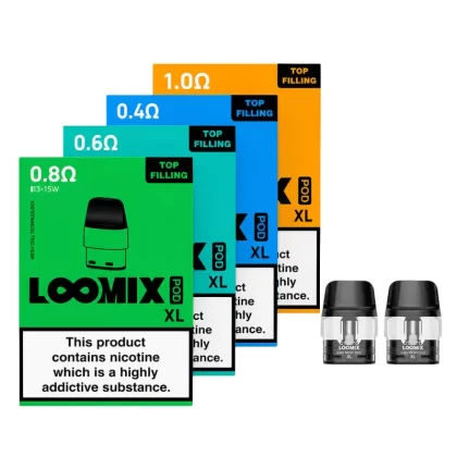 Aspire Loomix Replacement Pods - 2pack - 0.4ohm XL