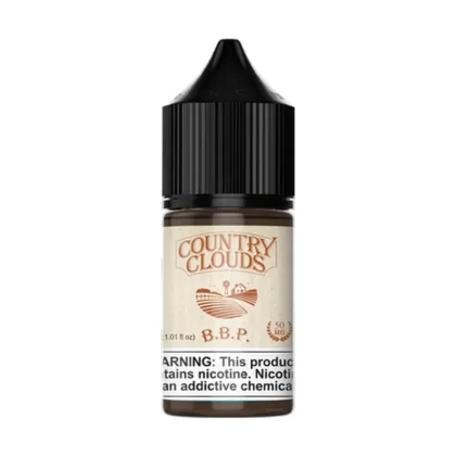 Country Clouds SALT - Banana Bread Pudding - 30ML E-Liquid - 25MG