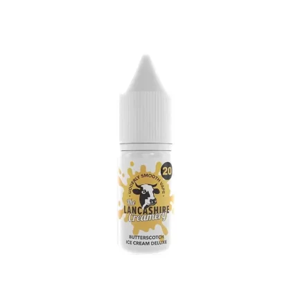 The Lancashire Creamery Butterscotch Ice Cream Deluxe 10ml E-Liquid