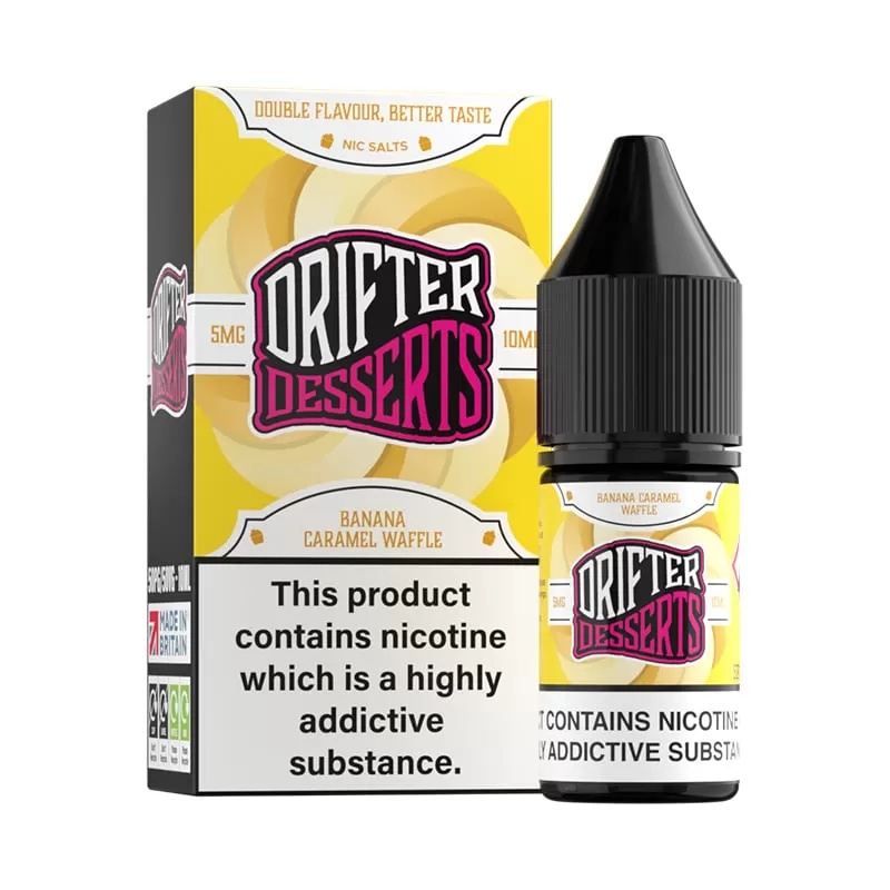 5mg (0.5%) Drifter Desserts Nic Salts 10ml - Vape Co - Image 3