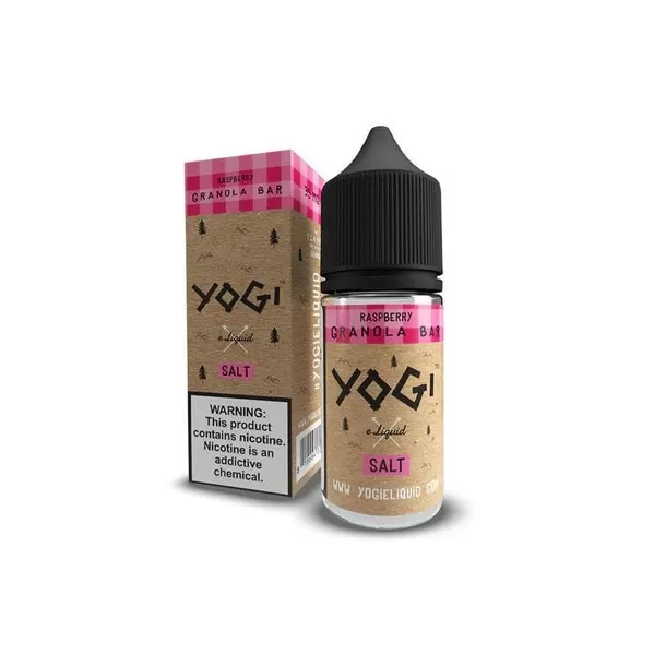 Yogi Salt – Raspberry Granola Bar 30ml - Vape Product; Vape Product, Vape Product