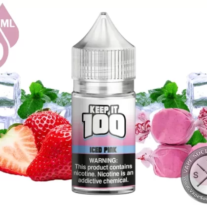 Iced Pink by Keep It 100 Salt 30ml