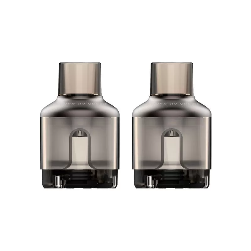 VooPoo TPP Pod Tank Replacement Pods (Pack of 2) - Gunmetal - Vapeshop Co