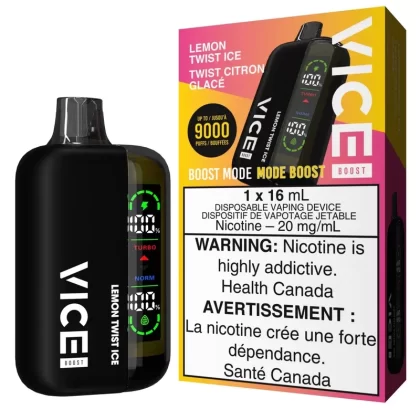 Vice Boost Disposable Vape – Lemon Twist Ice