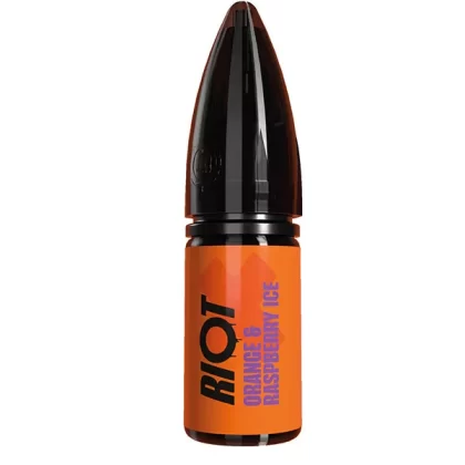 Orange & Raspberry Ice Riot X Nic Salt E-Liquid - 20mg
