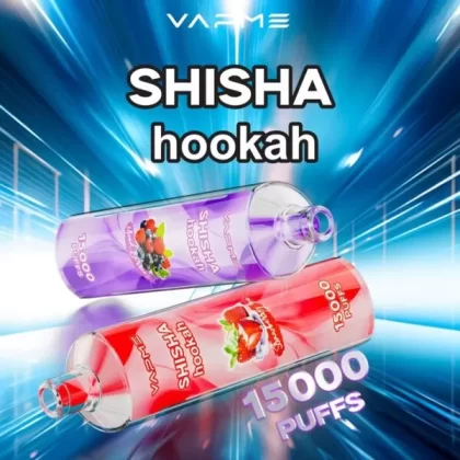 VAPME SHISHA 15000 – 15K Puffs 2% Nicotine 25ml Disposable Vape - Flamevape