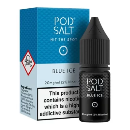 Blue Ice Nic Salt E-Liquid by Pod Salt (10 ml) - 11mg