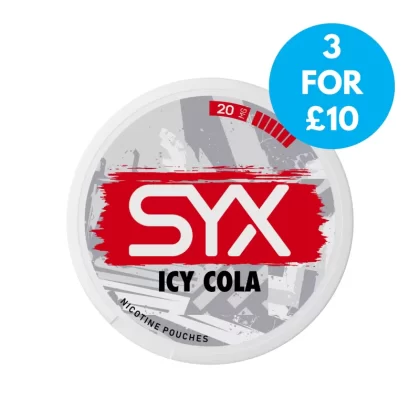 SYX Snus 20mg Nicotine Pouches - Vape Co